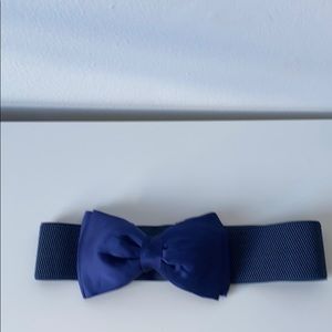 Blue Bow belt